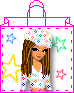 doll star blinkie bag