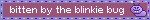 blinkie bug bite purple