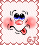 small angry face