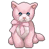 pink cat plush